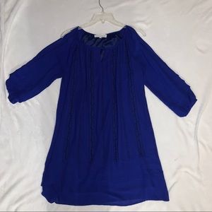 Loose fitting royal blue dress size MEDIUM